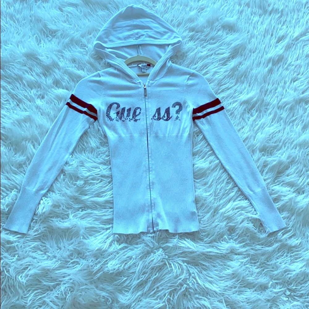 Guess zip-up sweater